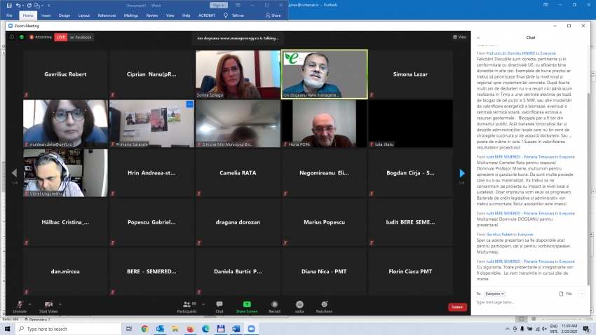 Annual Conference "Smart and Sustainable Energy Consumption - SASEC" RORS-300 Project